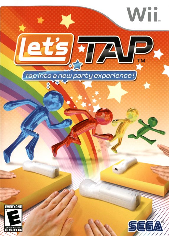 Let's Tap box art for Wii